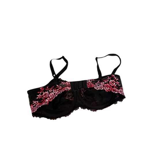 Wacoal Women's Multicolor Underwire Lace Full Coverage Unpadded Bra Size 36C - Picture 4 of 7